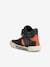 Zapatillas MID J Alonisso Boy B-GBK GEOX® NEGRO MEDIO LISO CON MOTIVOS 