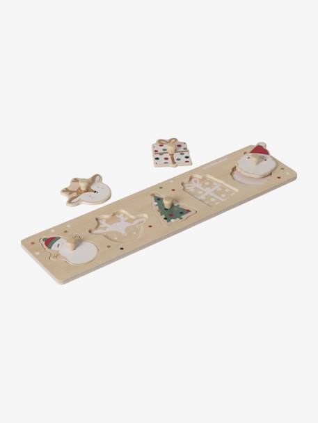 Puzzle botones Navidad multicolor 