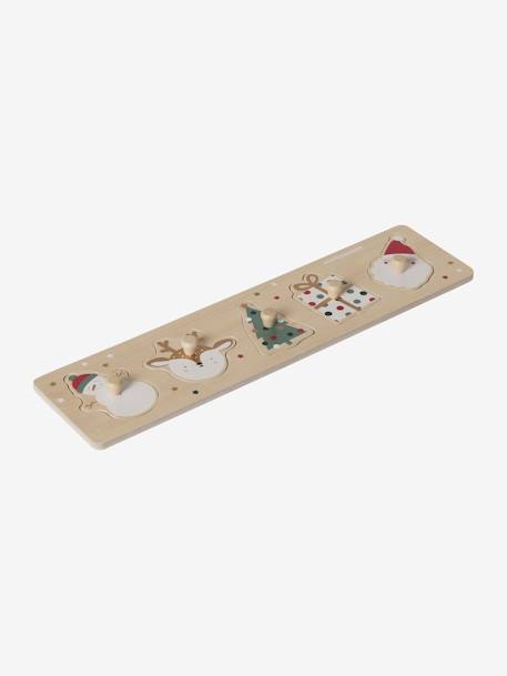 Puzzle botones Navidad multicolor 