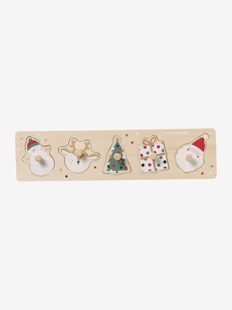 Puzzle botones Navidad multicolor 