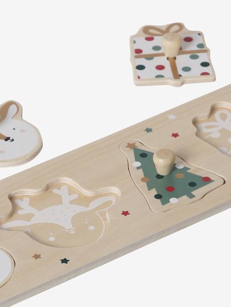 Puzzle botones Navidad multicolor 