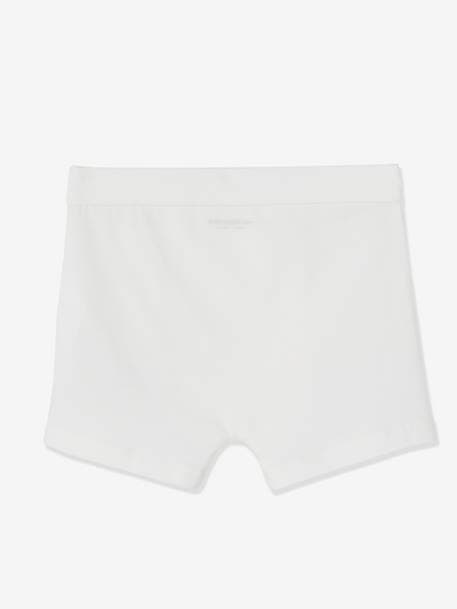 Pack de 7 boxers stretch Dinosaurios, para niño BLANCO CLARO LISO 