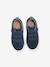 Zapatillas con tira autoadherente de piel, para niño AZUL OSCURO LISO+ROJO OSCURO LISO 