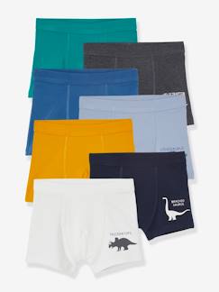 Niño-Ropa interior-Pack de 7 boxers stretch Dinosaurios, para niño