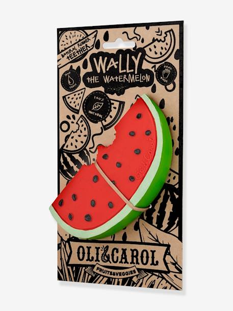 Juguete de dentición Wally The Watermelon - OLI & CAROL fusia 