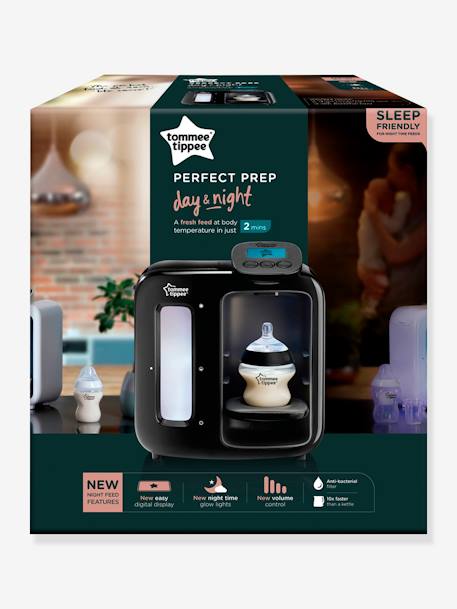 Preparador de biberón TOMMEE TIPPEE Perfect Prep Day & Night NEGRO OSCURO LISO 