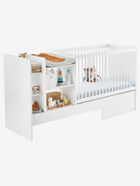 Cama para bebé 4 en 1 Evolunid Blanco 