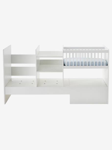 Cama para bebé 4 en 1 Evolunid Blanco 