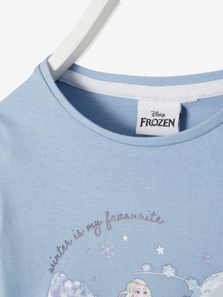 Camiseta de manga larga Disney® Frozen AZUL MEDIO LISO CON MOTIVOS 