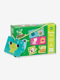 Juguetes-Juegos educativos-Puzzle Duo Habitat - DJECO