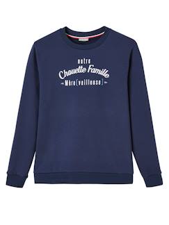 Ropa Premamá-Jerséis y chaquetas embarazo-Sudadera Notre Chouette Famille colección cápsula Vertbaudet, para mujer