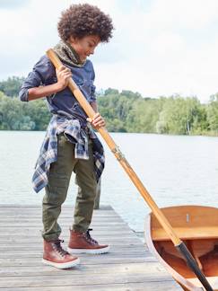 Niño-Pantalones-Pantalón cargo fácil de vestir para niño