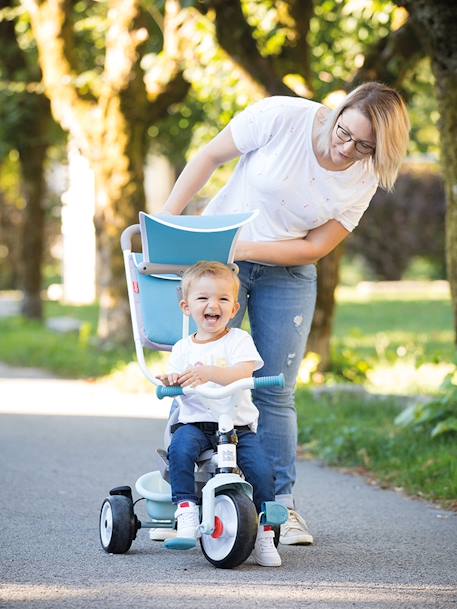 Triciclo Baby Balade plus - SMOBY azul claro+rosa 