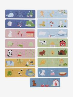 Juguetes-Juegos educativos- Puzzles-Puzzle de asociación trío - Los animales