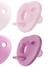 Lote de 2 chupetes para recién nacido Philips AVENT Soothie Corazón AZUL CLARO LISO+ROSA CLARO LISO 