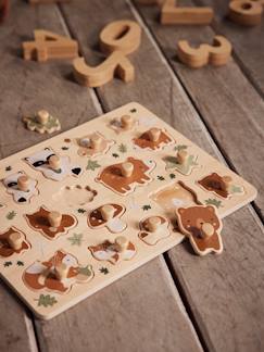 Juguetes-Puzzle de botones Green Forest