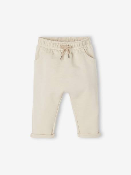 Pantalón de felpa para bebé niño Azul oscuro liso+azul pizarra+BEIGE CLARO LISO+caramelo+GRIS MEDIO JASPEADO+ROJO MEDIO LISO+VERDE MEDIO LISO 