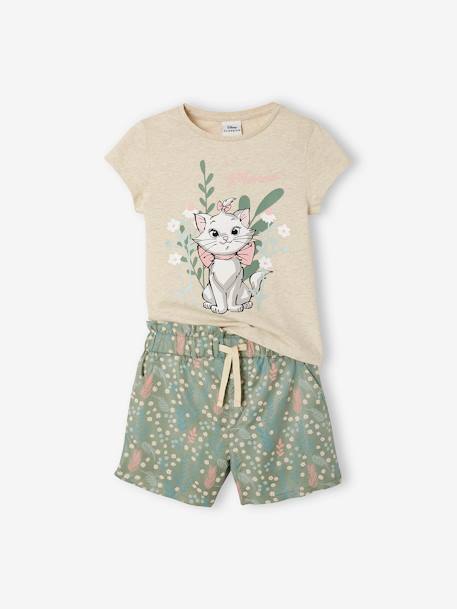 Conjunto 2 prendas Disney Marie Los Aristogatos® BEIGE CLARO LISO CON MOTIVOS 