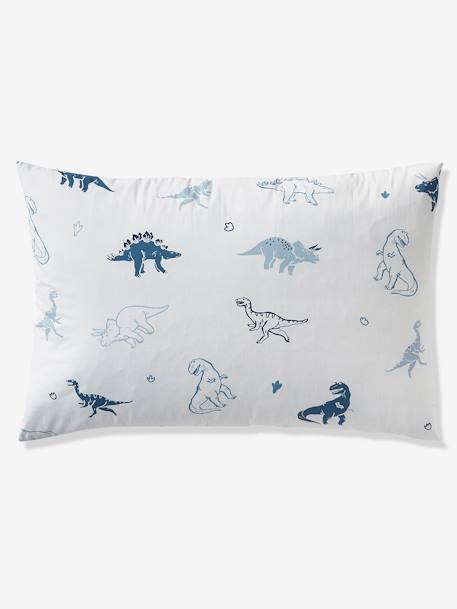 Conjunto de cama con funda nórdica + funda de almohada infantil Hello Dinos, Basics BLANCO CLARO ESTAMPADO 