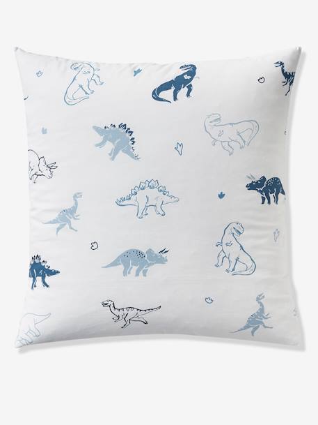 Conjunto de cama con funda nórdica + funda de almohada infantil Hello Dinos, Basics BLANCO CLARO ESTAMPADO 