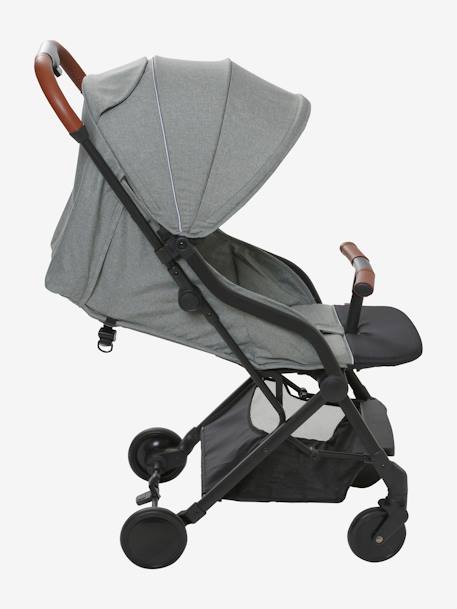 Silla de paseo urbana Vertbaudet Microcity GRIS FUERTE JASPEADO+NEGRO MEDIO LISO+VERDE MEDIO JASPEADO 