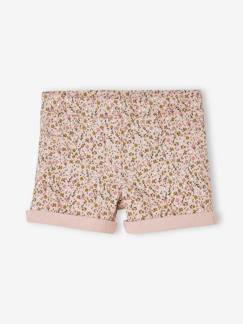 Short tregging estampado de flores, para niña