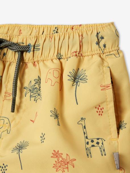 Bañador Selva para bebé niño AMARILLO CLARO ESTAMPADO 