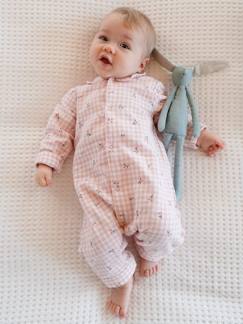 Ambientes Bebé - Vichy-Pijama de franela de algodón, para bebé