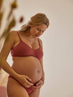 Algodón orgánico-Ropa Premamá-Ropa interior embarazo-Sujetadores-2 sujetadores para embarazo y lactancia de algodón stretch
