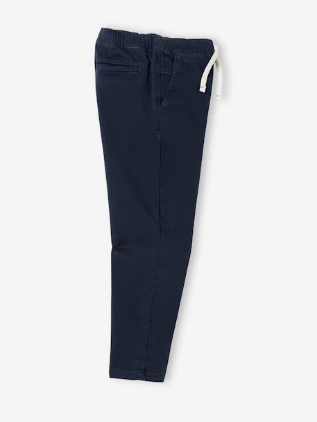 Pantalón chino fácil de llevar, para niño AZUL OSCURO LISO CON MOTIVOS+beige+VERDE MEDIO LISO CON MOTIVOS 