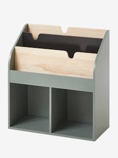 Ambientes Niños- Mi cabaña-Mueble para organización con 2 compartimentos + estantería librería School