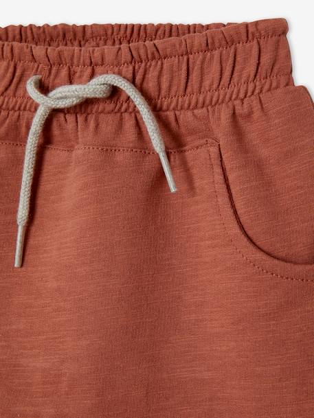 Bermudas para bebé niño de felpa. Azul oscuro liso+MARRON MEDIO LISO+verde agua 