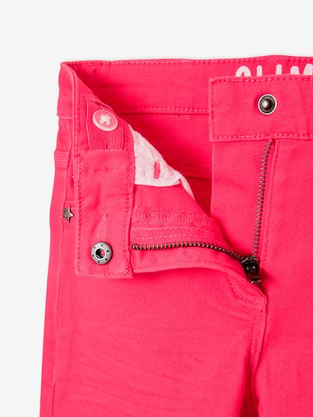 Pantalón slim niña Morphologik ancho de caderas FUERTE AMARILLO MEDIO LISO+ROJO CLARO LISO+ROJO MEDIO LISO+VERDE FUERTE LISO 