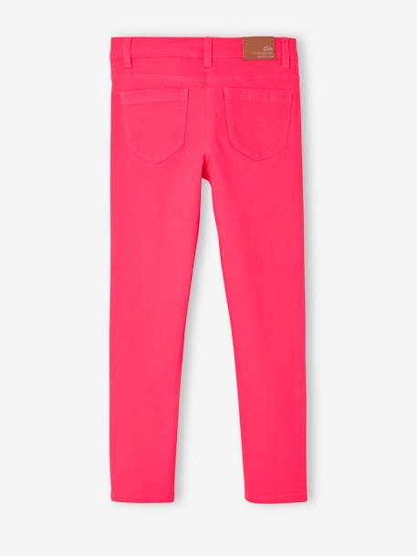 Pantalón slim niña Morphologik ancho de caderas FUERTE AMARILLO MEDIO LISO+ROJO CLARO LISO+ROJO MEDIO LISO+VERDE FUERTE LISO 