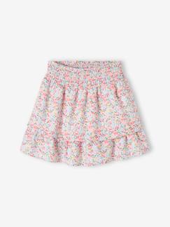 -Skort con volante para niña