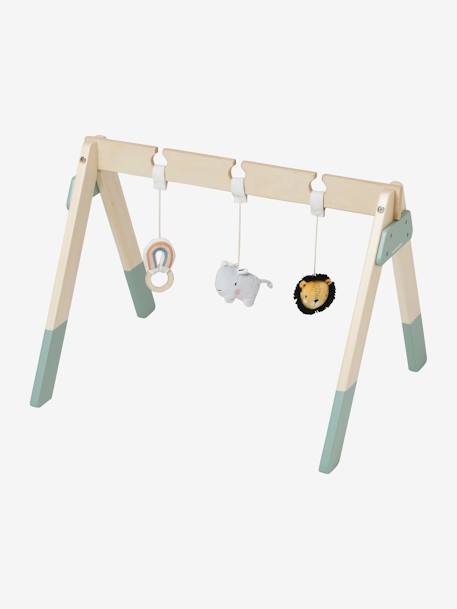 Arco de actividades de madera FSC® beige+Tanzania 