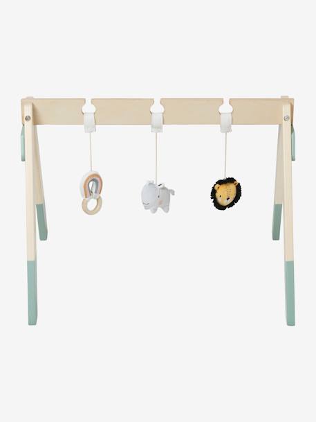 Arco de actividades de madera FSC® beige+Tanzania 