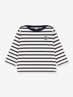 -Jersey marinero de manga larga de algodón orgánico para bebé PETIT BATEAU