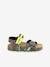 Sandalias de piel Sostreet Sokick KICKERS® VERDE OSCURO ESTAMPADO 