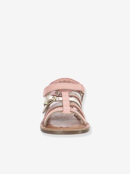 Sandalias de piel Diveta KICKERS® ROSA CLARO LISO 