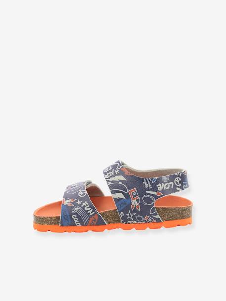 Sandalias Summerkro Summerkick KICKERS® AZUL MEDIO ESTAMPADO 