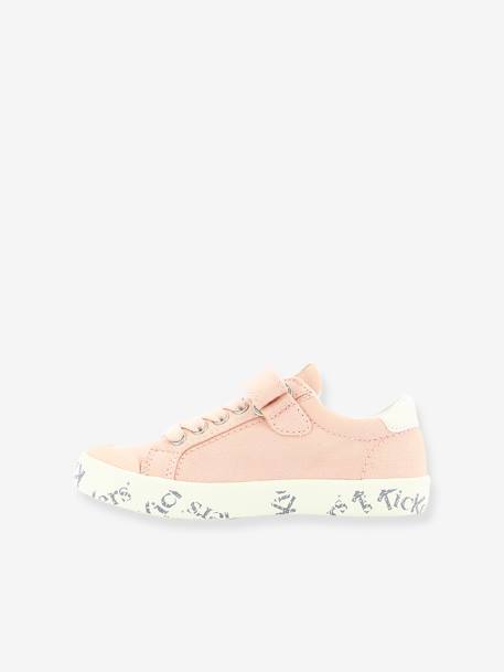 Zapatillas sneakers para niña Gody Gold KICKERS® ROSA CLARO LISO 