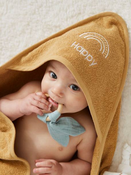 Albornoz personalizable de algodón orgánico* para bebé - HAPPY SKY