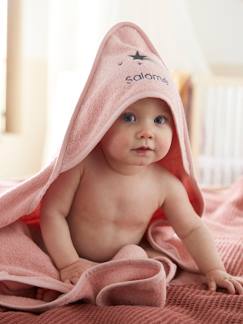  Juego de 6 toallas de baño con capucha para bebés, bebés y  niños pequeños, toallas con capucha para bebés y niñas (rosa : Bebés