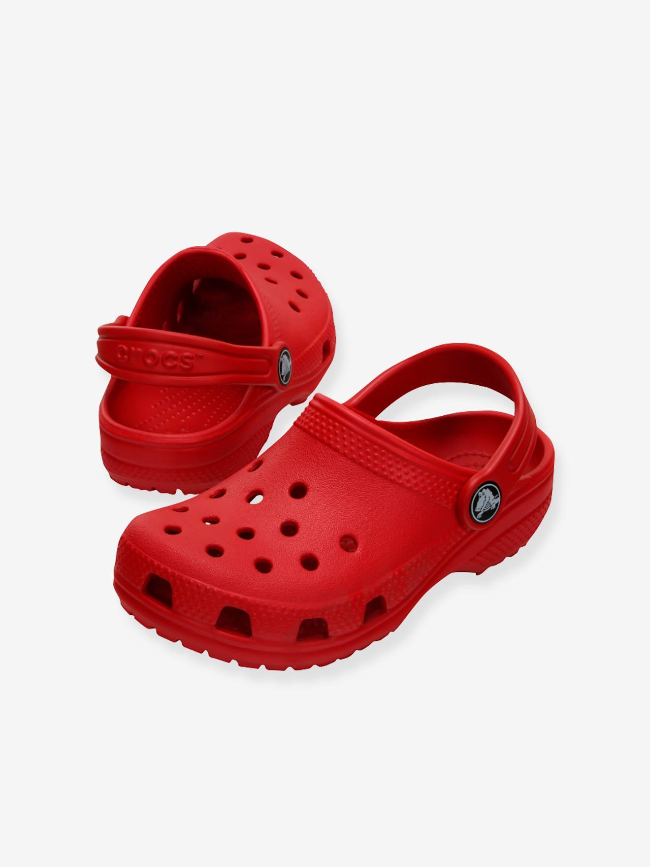 Zuecos Classic Clog K CROCS para ni o a rojo medio liso Crocs