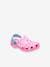 Zuecos bebé Classic Easy Icon Clog CROCS™ AZUL OSCURO ESTAMPADO+ROSA CLARO ESTAMPADO 