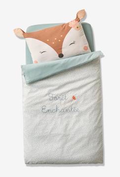 Textil Hogar y Decoración-Ropa de cuna-Funda de almohada para bebé Bosque encantado