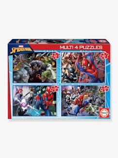 Juguetes-4 Puzzles Progresivos Spiderman - EDUCA