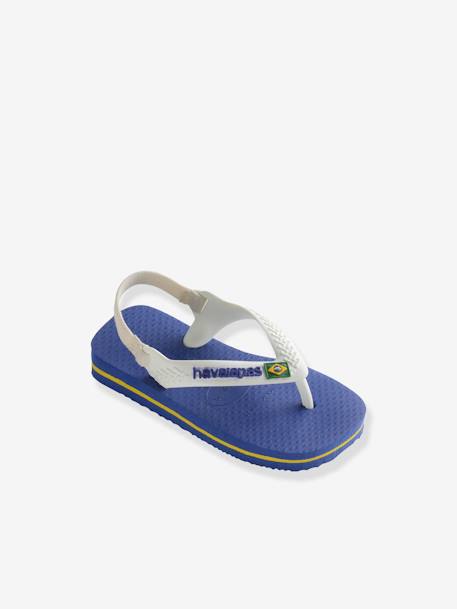 Chanclas Baby Brasil Logo II HAVAIANAS azul+azul marino 