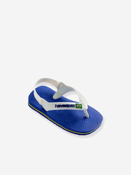 Chanclas Baby Brasil Logo II HAVAIANAS azul+azul marino 